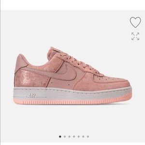 pink glitter air force 1
